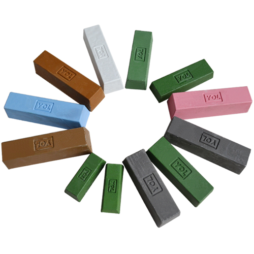 Polishing wax for stainless steel grinding